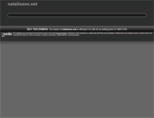 Tablet Screenshot of natalieann.net